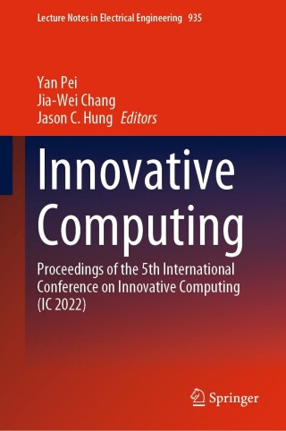Cover image: Innovative Computing 9789811941313