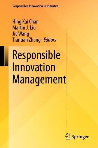 Imagen de portada: Responsible Innovation Management 9789811944796