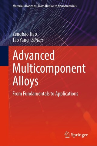 Imagen de portada: Advanced Multicomponent Alloys 9789811947421