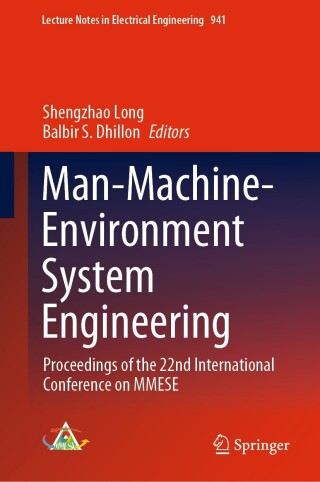 Imagen de portada: Man-Machine-Environment System Engineering 9789811947858