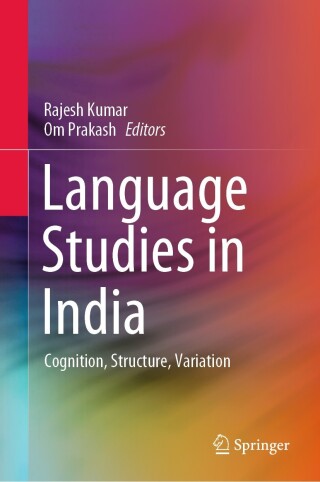 Imagen de portada: Language Studies in India 9789811952753