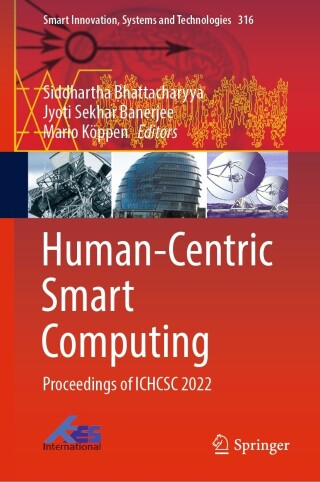 Imagen de portada: Human-Centric Smart Computing 9789811954023