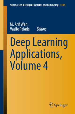 Imagen de portada: Deep Learning Applications, Volume 4 9789811961526