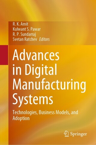 Imagen de portada: Advances in Digital Manufacturing Systems 9789811970702