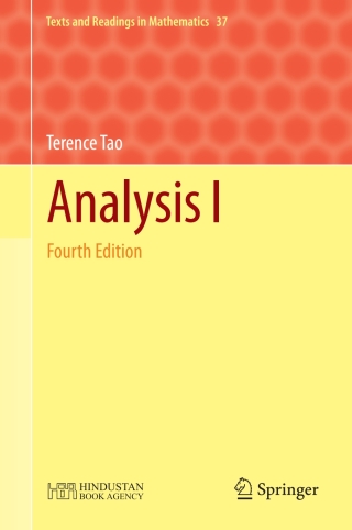 Cover image: Analysis I 2nd edition 9789811972614