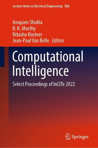Cover image: Computational Intelligence 9789811973451