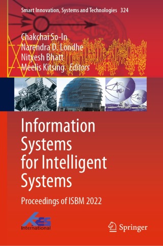 Cover image: Information Systems for Intelligent Systems 9789811974465