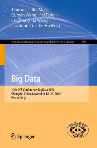 Cover image: Big Data 9789811983306
