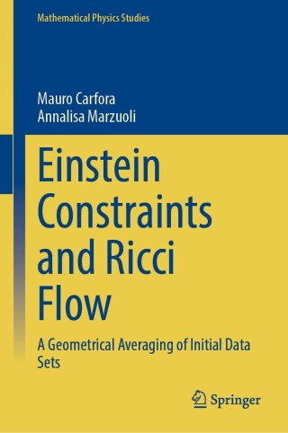 Titelbild: Einstein Constraints and Ricci Flow 9789811985393