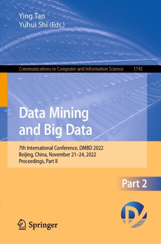 Imagen de portada: Data Mining and Big Data 9789811989902
