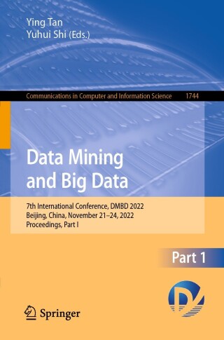 Imagen de portada: Data Mining and Big Data 9789811992964