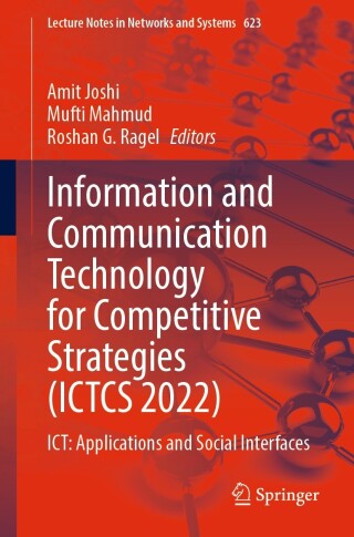 Imagen de portada: Information and Communication Technology for Competitive Strategies (ICTCS 2022) 9789811996375