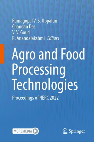 Imagen de portada: Agro and Food Processing Technologies 9789811997037