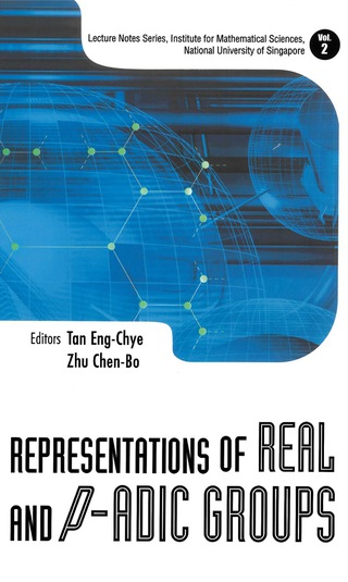 Cover image: REPRESENTATIONS OF REAL & P-ADIC ...(V2) 9789812387790