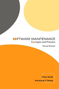 Imagen de portada: Software Maintenance: Concepts And Practice 2nd edition 9789812384256