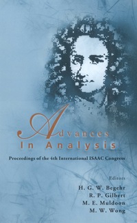 Cover image: ADVANCES IN ANALYSIS 9789812563989