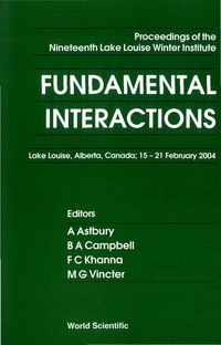 Cover image: FUNDAMENTAL INTERACTIONS 9789812562753