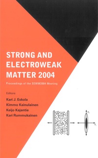 Cover image: STRONG & ELECTROWEAK MATTER 2004 9789812561350