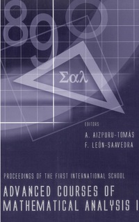Cover image: Advanced Courses Of Mathematical Analysis I - Proceedings Of The First International School 9789812560605