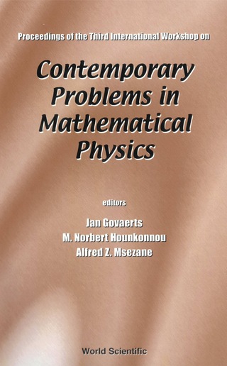 Imagen de portada: CONTEMPORARY PROBLEMS IN MTHCAL PHYSICS 9789812560308