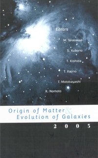 Imagen de portada: ORIGIN OF MATTER & EVOLUTION OF GALAX... 9789812388247