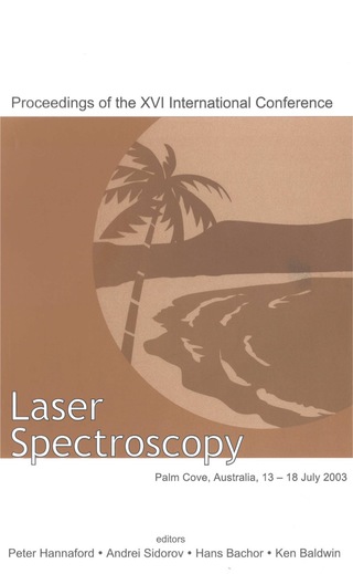 表紙画像: LASER SPECTROSCOPY-XVI INTL CONF 9789812386168