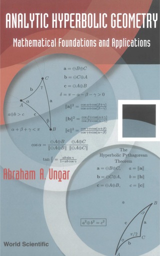 Titelbild: Analytic Hyperbolic Geometry: Mathematical Foundations And Applications 9789812564573