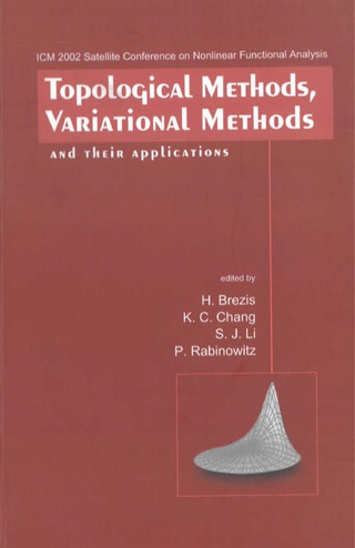 Cover image: TOPOLOGICAL METHODS,VARIATIONAL METHOD.. 9789812382627