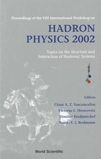 Cover image: HADRON PHYSICS 2002 9789812381927