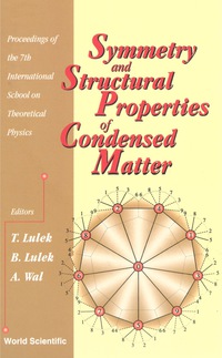Cover image: SYMMETRY & STRUCTURAL PROPERTIES OF... 9789812382726