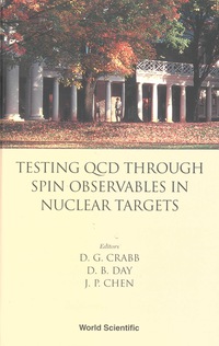 Imagen de portada: TESTING QCD THROUGH SPIN OBSERVABLES.... 9789812382733