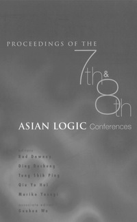 Omslagafbeelding: PROCS OF THE 7TH & 8TH ASIAN LOGIC CON.. 9789812382610