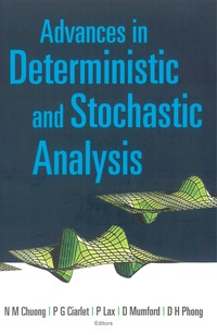 表紙画像: Advances In Deterministic And Stochastic Analysis 9789812705501
