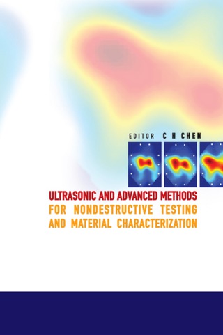 Cover image: Ultrasonic And Advanced Methods For Nondestructive Testing And Material Characterization 9789812704092