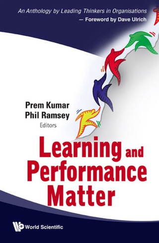 Imagen de portada: Learning And Performance Matter 9789812771926