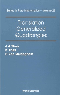 Imagen de portada: Translation Generalized Quadrangles 9789812569516