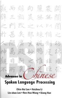 表紙画像: Advances In Chinese Spoken Language Processing 9789812569042