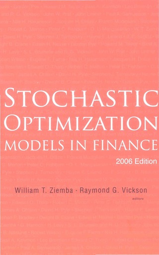 Imagen de portada: Stochastic Optimization Models In Finance (2006 Edition) 9789812568007
