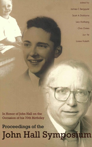 Cover image: PROCEEDINGS OF THE JOHN HALL SYMPOSIUM 9789812567451