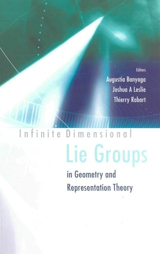 صورة الغلاف: INFINITE DIMENSIONAL LIE GROUPS IN... 9789812380685