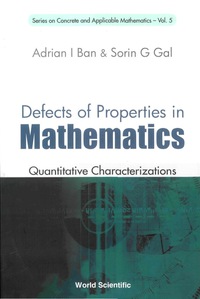 Imagen de portada: DEFECTS OF PROPERTIES IN MATHEMATICS(V5) 9789810249243