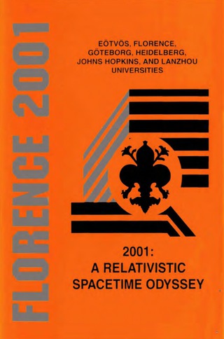 Cover image: 2001:A RELATIVISTIC SPACETIME ODYSSEY 9789812380890