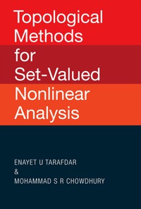 Imagen de portada: Topological Methods For Set-valued Nonlinear Analysis 9789812704672