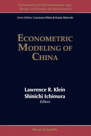 Cover image: ECONOMETRIC MODELING OF CHINA       (V3) 9789810243838