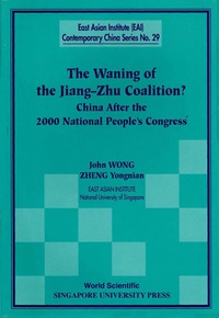 Cover image: WANING OF THE JIANG-ZHU COALITION(NO.29) 9789810243609