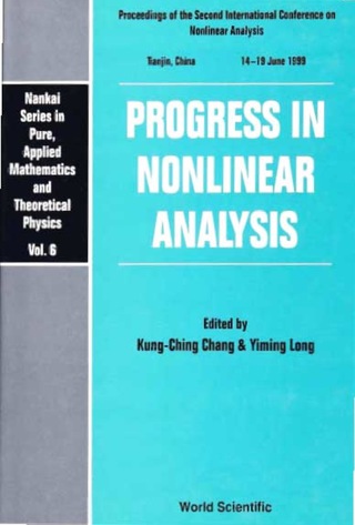 Imagen de portada: PROGRESS IN NONLINEAR ANALYSIS      (V6) 9789810243296