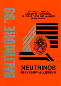 Cover image: NEUTRINOS IN THE NEW MILLENNIUM 9789810242527