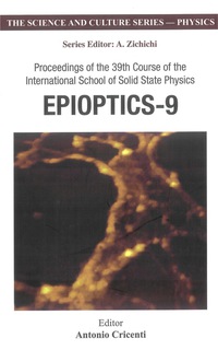 Cover image: EPIOPTICS-9 9789812794024