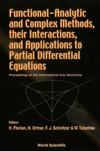 Imagen de portada: FUNCTIONAL-ANALYTIC & COMPLEX MATHODS,.. 9789810247645