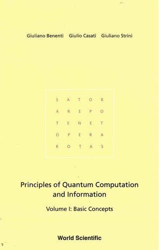 Omslagafbeelding: Principles Of Quantum Computation And Information - Volume I: Basic Concepts 9789812388308